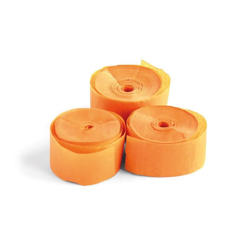 Stelle filanti arancio 10m x 1,5cm - THE CONFETTI MAKER EFX-STR02OR