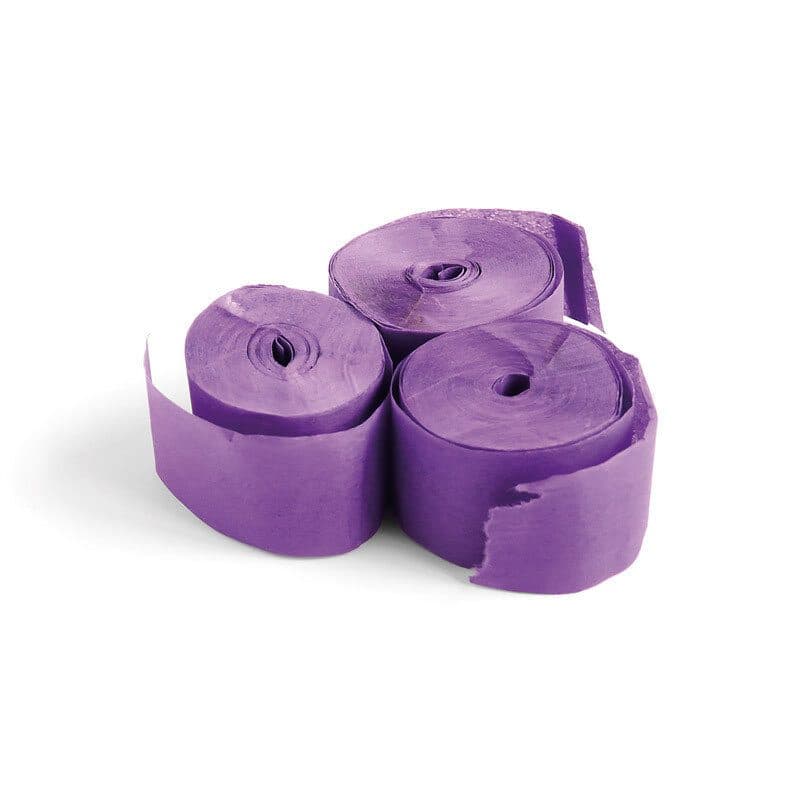 Stelle filanti viola 10m x 1,5cm - THE CONFETTI MAKER EFX-STR02PR