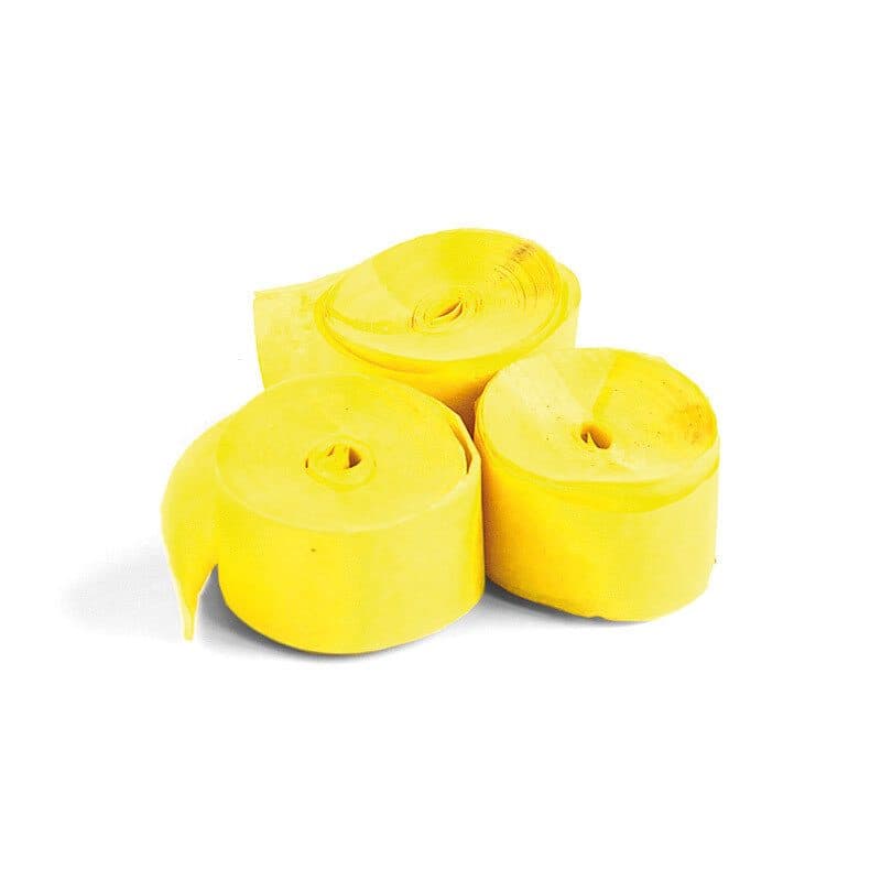 Stelle filanti gialle 10m x 1,5cm - THE CONFETTI MAKER EFX-STR02YL