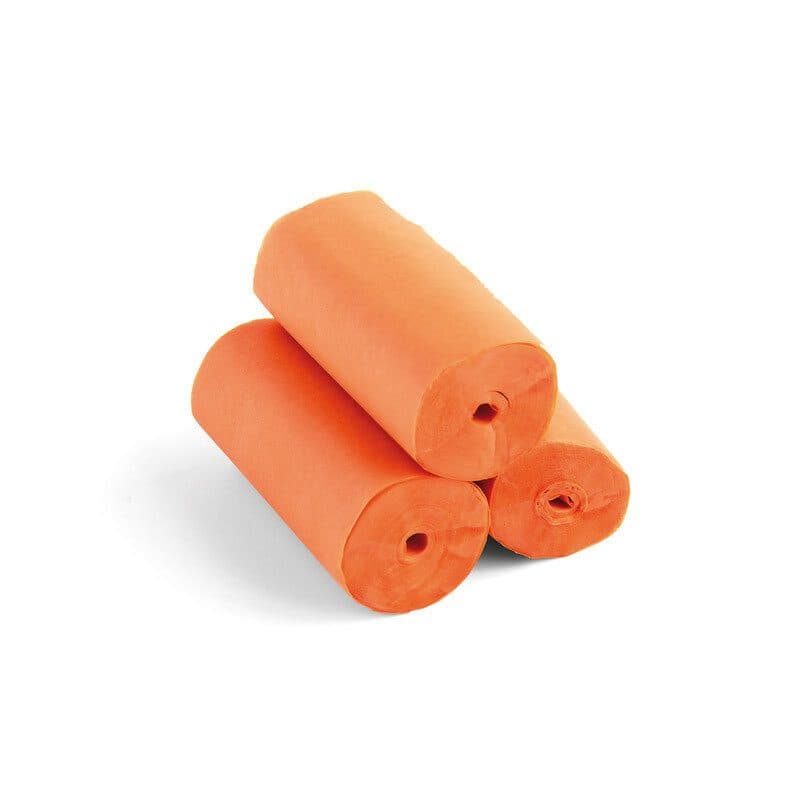 Stelle filanti stadium 20m x 5 cm arancio, carta biodegradabile - THE CONFETTI MAKER EFX-STR04OR