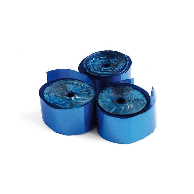 Stelle filanti metallizzate blu 5m x 0,85cm - THE CONFETTI MAKER EFX-STR05DB