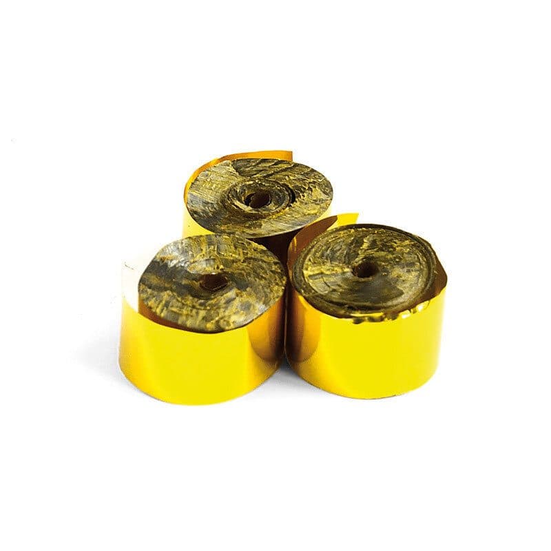 Stelle filanti metallizzate oro 5m x 0,85cm - THE CONFETTI MAKER EFX-STR05GL