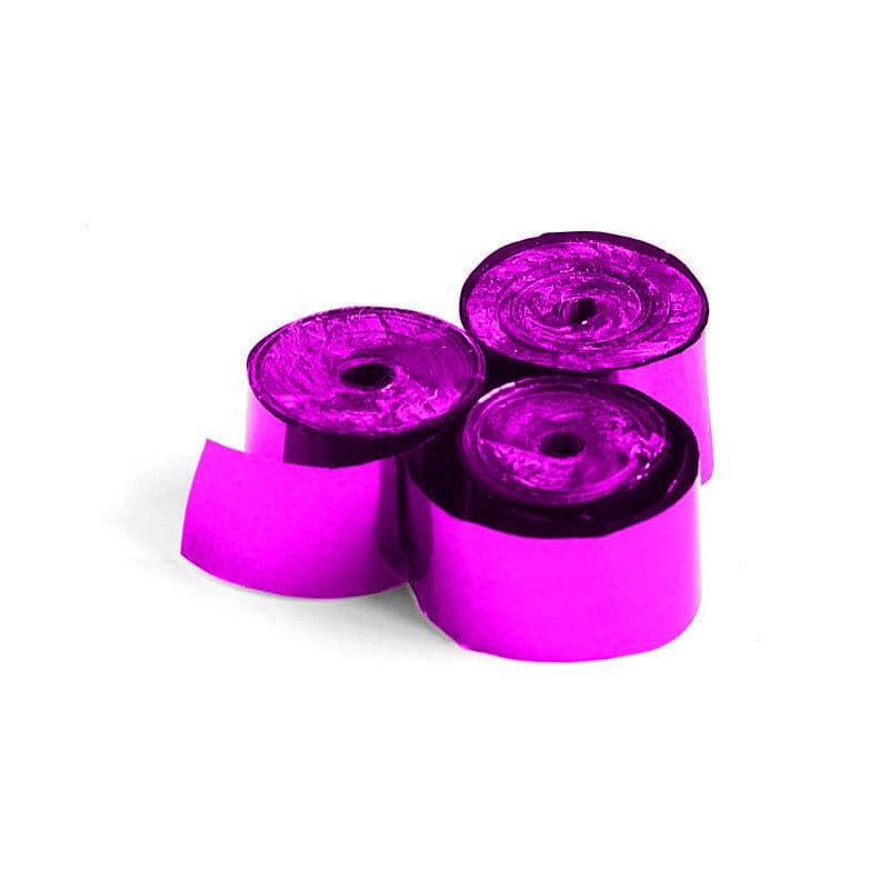 Stelle filanti metallizzate rosa 5m x 0,85cm - THE CONFETTI MAKER EFX-STR05PK