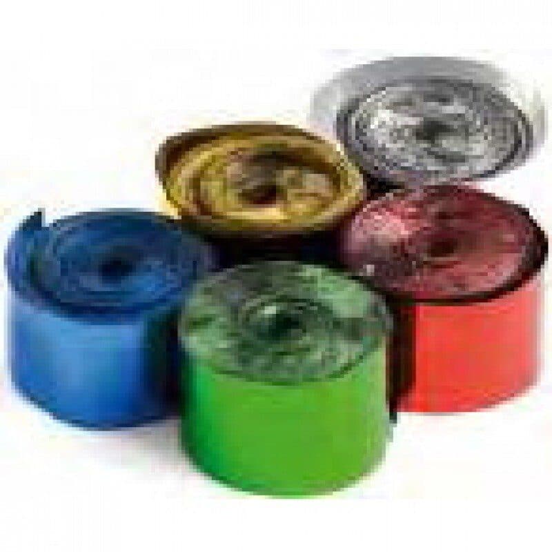 Stelle filanti metallizzate multicolor 10m x 1,5 cm - THE CONFETTI MAKER EFX-STR06MC