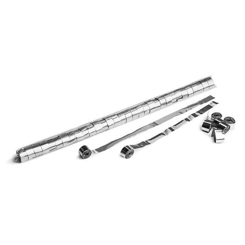 Stelle filanti metallizzate argento 10m x 1,5 cm - THE CONFETTI MAKER EFX-STR06SL