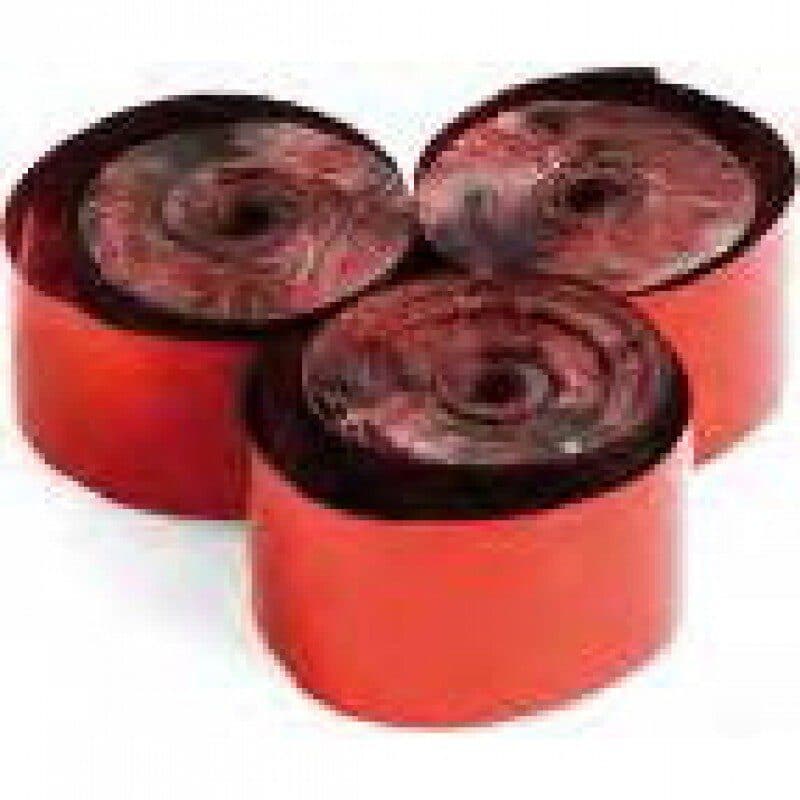 Red metallized streamers 10m x 5 cm - THE CONFETTI MAKER EFX-STR07RD