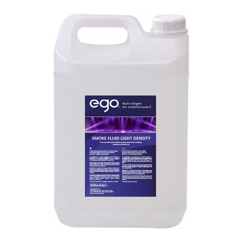 Low density fog fluid 5L - EGO TECHNOLOGIES EGO-DJSFLDC05L