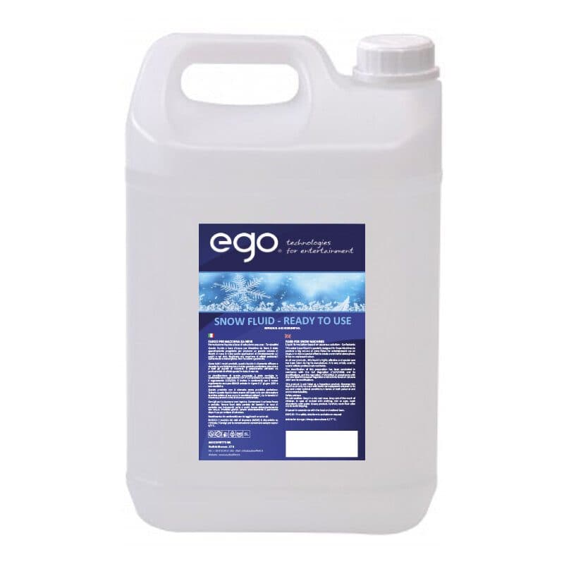 Fluido neve pronto all'uso 5 L - EGO TECHNOLOGIES EGO-ED0ESNRTU5L
