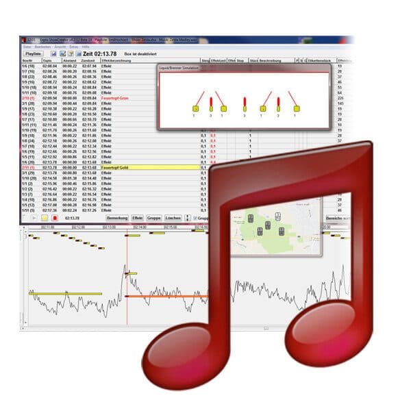 Software ShowCreator X2 spettacoli pirotecnici - EXPLO EXP-102005