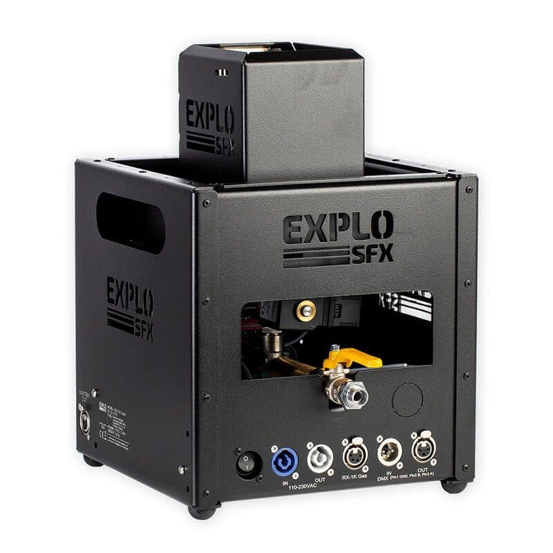 Proiettore gas liquido GX2 12V DMX - Explo EXP-GPL-12VDMX