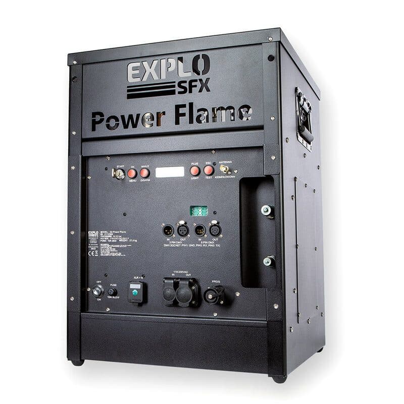Macchina fiamme X2 Power Flame fino 20m - Explo EXP-POWERFLAME