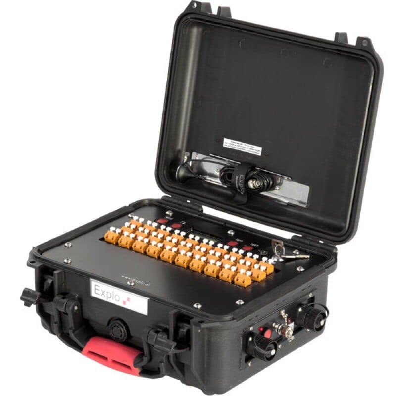 Ricevitore 30 canali accensione kit custodia HPRC - EXPLO EXP-RX2-30KCASE
