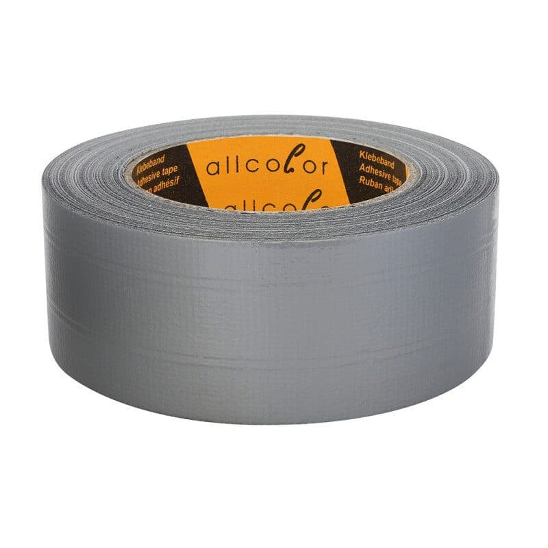 Nastro adesivo telato gaffa argento 48mm 50m - ALLCOLOR GAF-402S