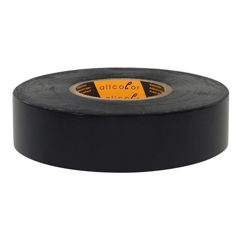 Nastro isolante PVC nero 19mm - ALLCOLOR GAF-590B