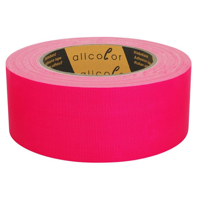 Nastro gaffer neon rosa fluo 50mm - ALLCOLOR GAF-649P