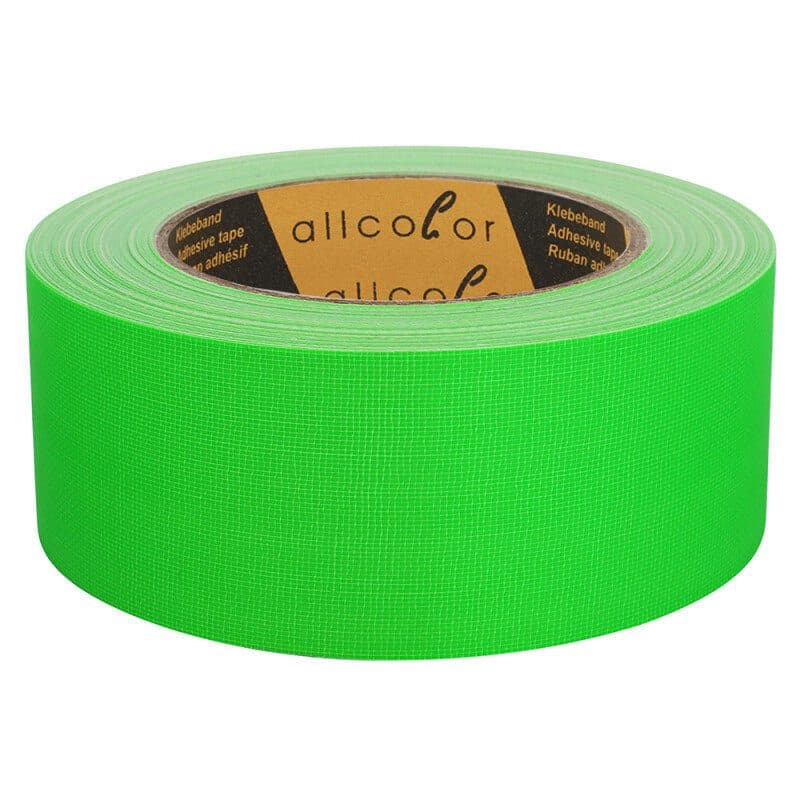 Nastro gaffer neon verde fluo 50mm - ALLCOLOR GAF-649V