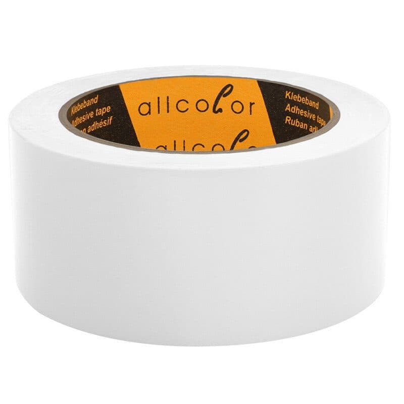 White PVC dance floor tape 50mm 33m - ALLCOLOR GAF-670W
