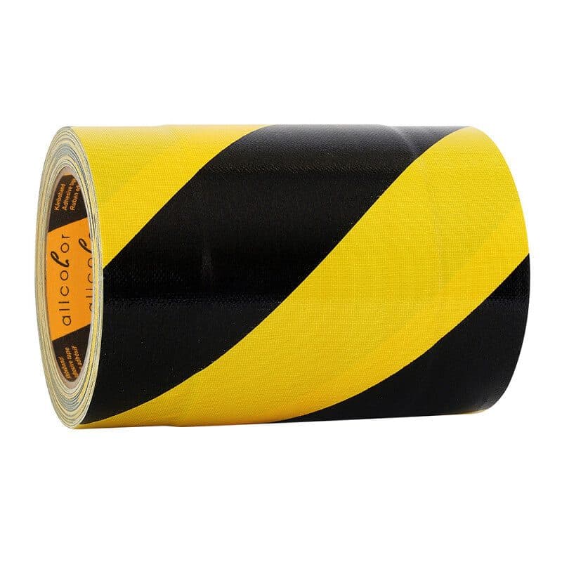Nastro a tunnel Type 686 nero/giallo 15cm 15m - ALLCOLOR GAF-686BG