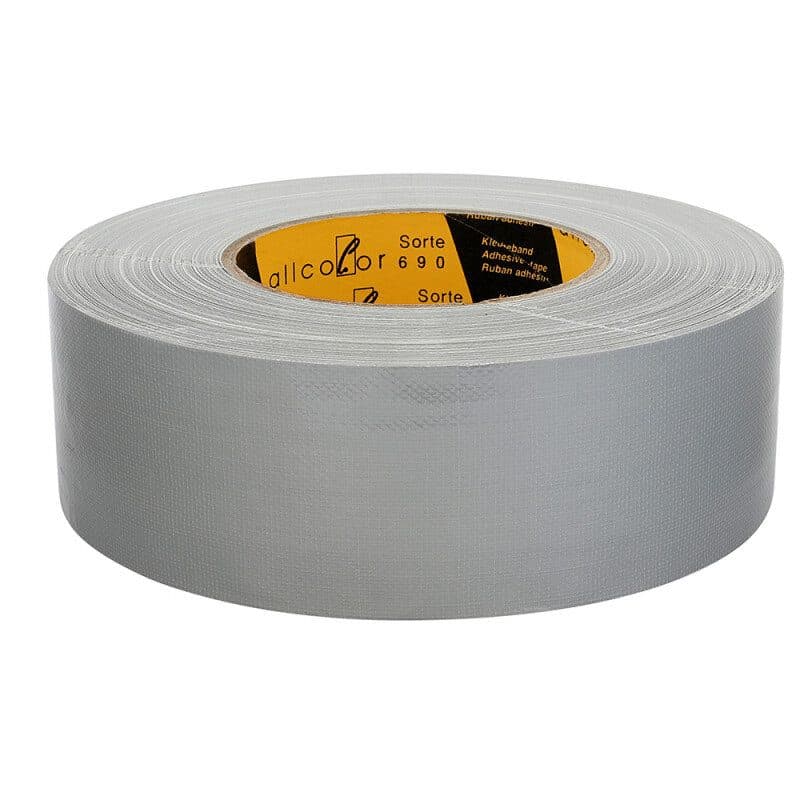 Nastro gaffer Type 690 argento 75mm 50m - ALLCOLOR GAF-690-75S