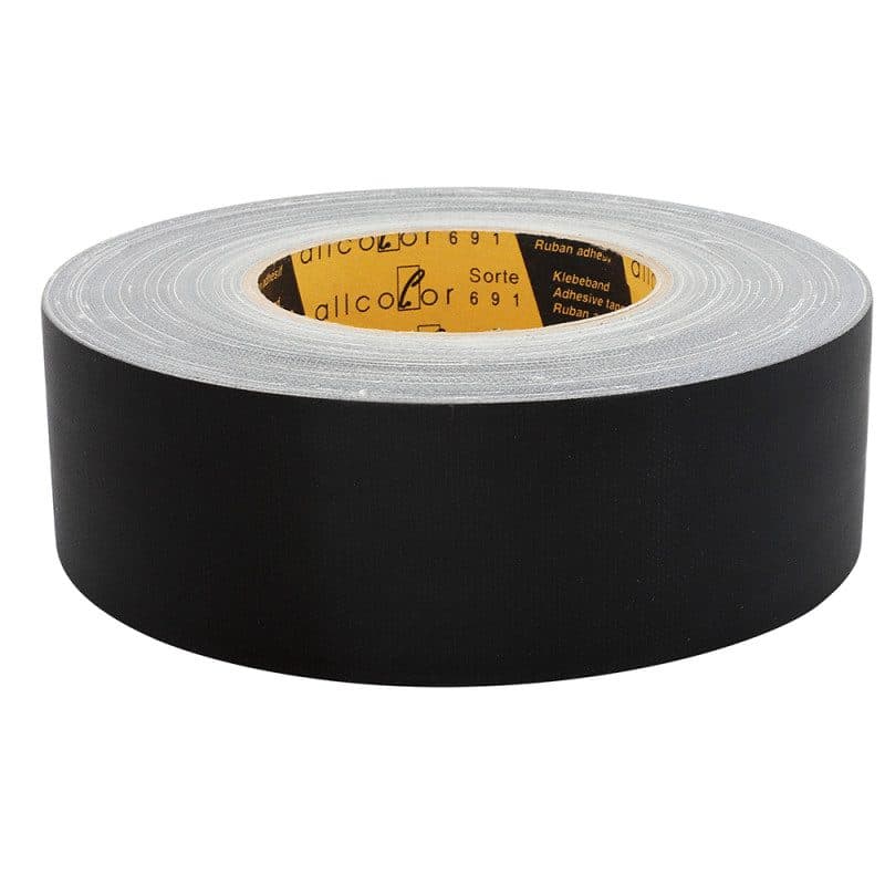 Nastro gaffer opaco 75 mm nero - ALLCOLOR GAF-691-75 SN