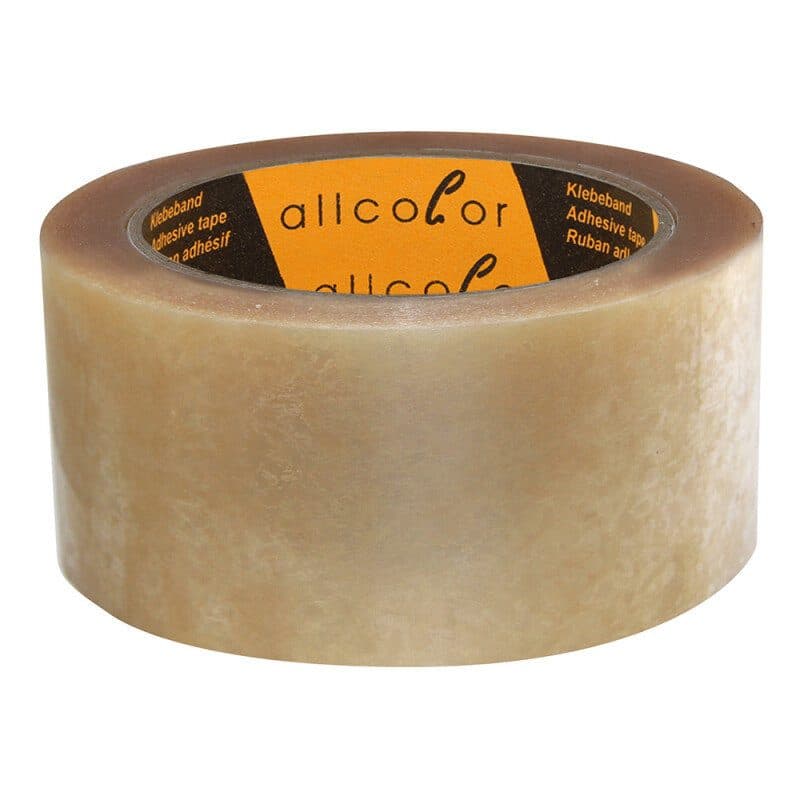 Nastro adesivo imballo PVC trasparente 50mm 66m - ALLCOLOR GAF-820TR