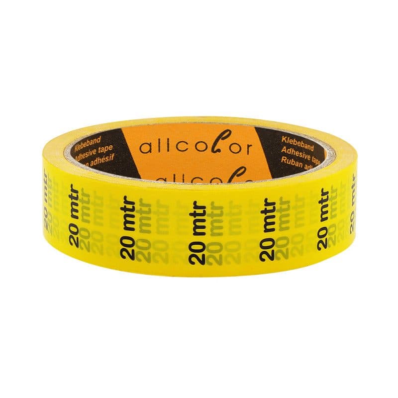 Nastro marcatura cavi giallo HD-PVC tipo 845 - ALLCOLOR GAF-845-25 GE