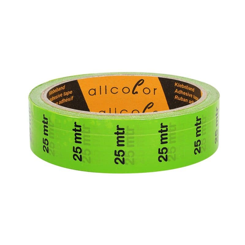 Nastro marcatura cavi verde chiaro HD-PVC tipo 845 - ALLCOLOR GAF-845-25 HG