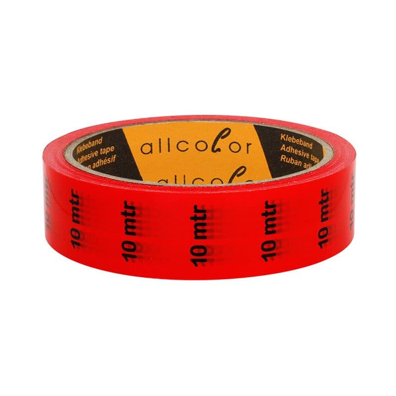 Nastro marcatura cavi rosso HD-PVC tipo 845 - ALLCOLOR GAF-845-25 R