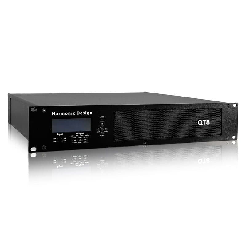 Amplificatore finale QT8 Classe-D 4x2000W 4Ω touring 2U - HARMONIC DESIGN HDE-5010