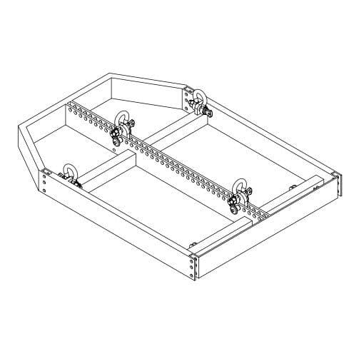 Telaio universale UniFrame16 per impilamento e rigging - Harmonic Design HDE-60805-2