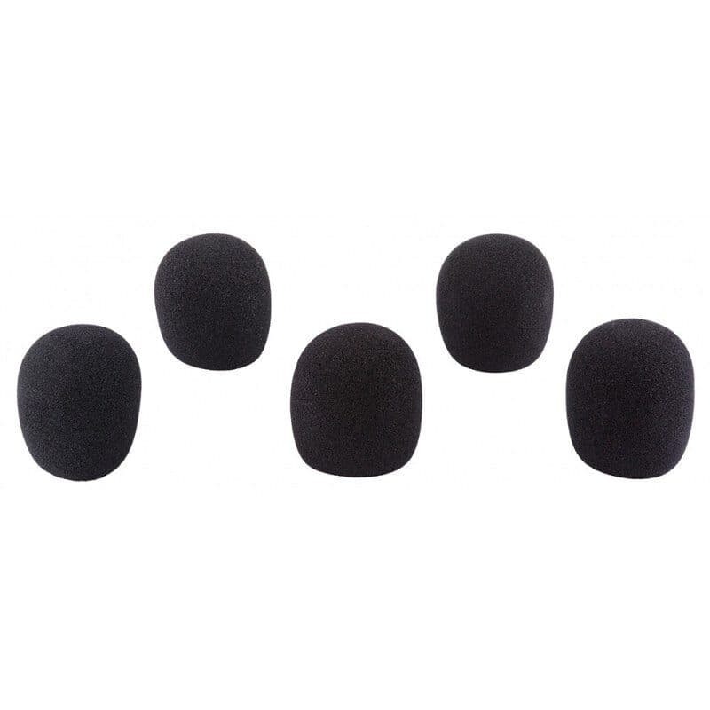 Filtro antipop antivento nero set 5 pezzi - Hilec HIT-B00415