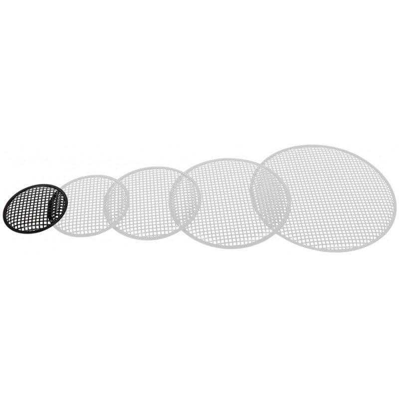 Griglia metallica protezione altoparlante 8" nera - Hilec SPEAKER GRILL 8inch