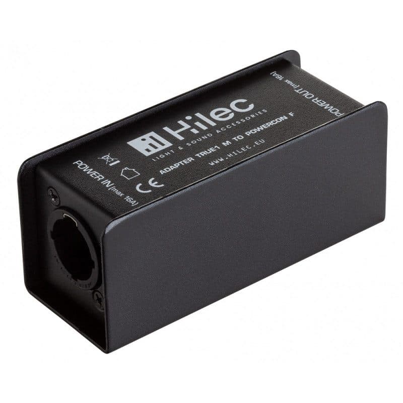 Adattatore PowerCON TRUE1 maschio (NAC3MPX) a PowerCON femmina (NAC3MPB) - Hilec HIT-B01430