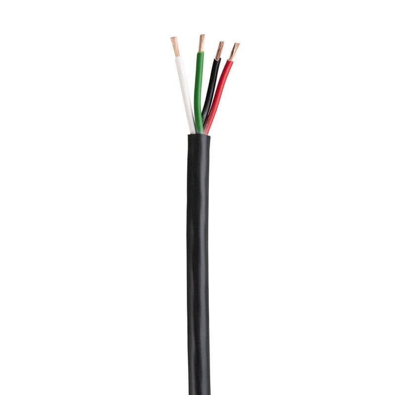 Cavo diffusori 4x2,5 mm² mobile bobina 100 m nero - HILEC HIT-B01511