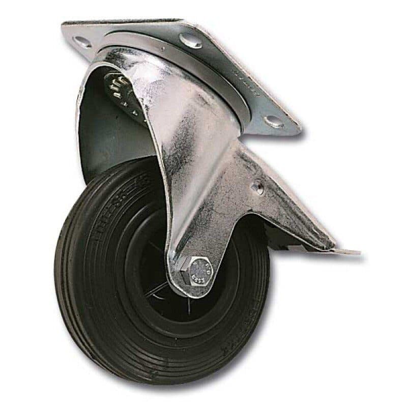 Rotella girevole con freno Ø100mm - AUDIOPHONY ROUE100FREIN