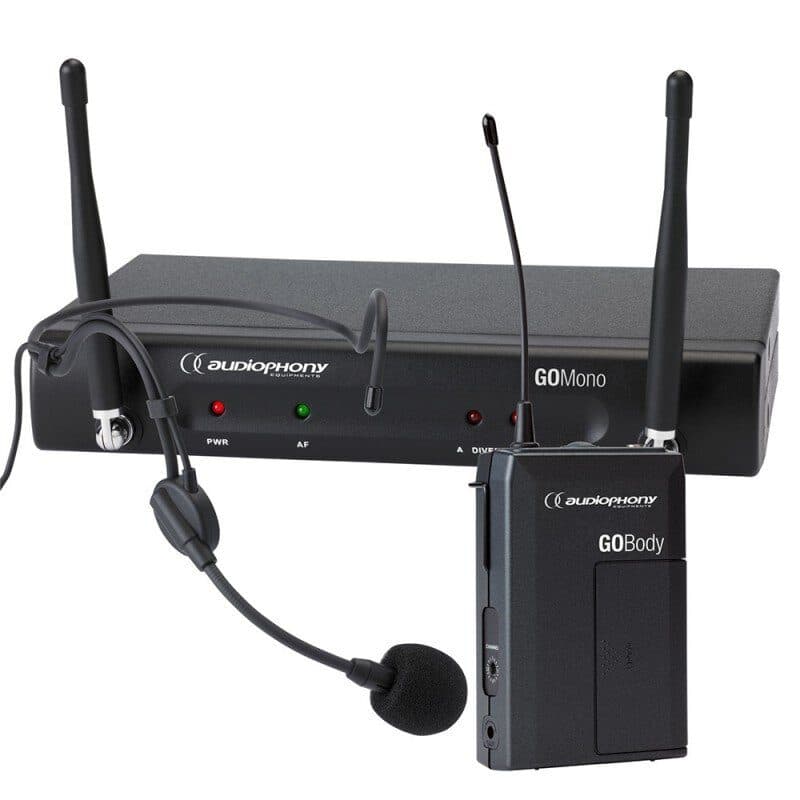Sistema wireless ad archetto GO Head GO Body GO Mono - AUDIOPHONY HIT-H10001
