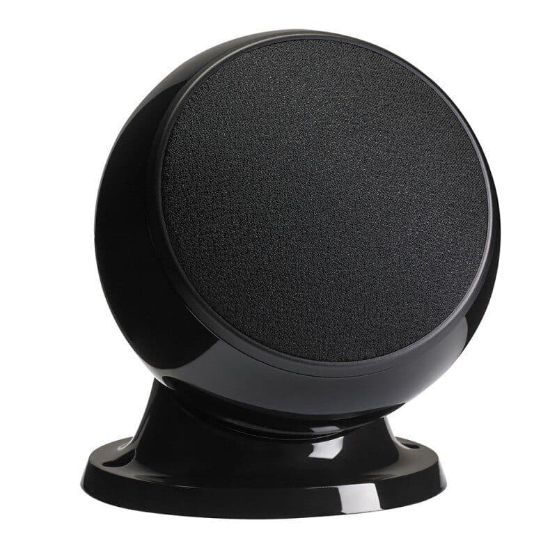 Satellite compatto nero coassiale 2 vie base magnetizzata - AUDIOPHONY PA HIT-H10125