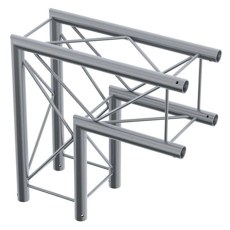 Square truss 220 mm 2-way 90° angle coupler 50 cm - CONTESTAGE HIT-H10221