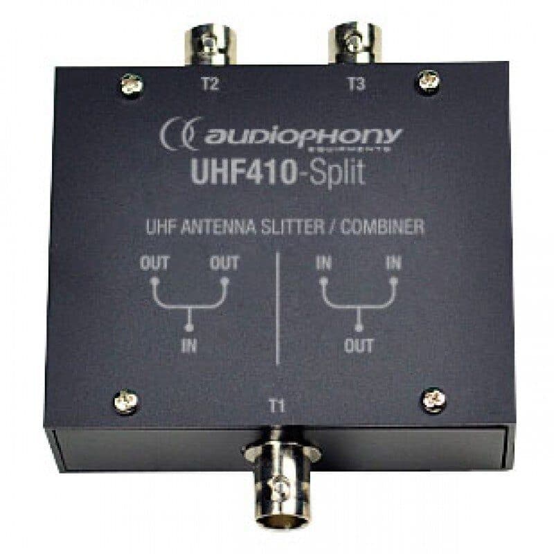 Combinatore/splitter antenna UHF 2in/1out BNC 400-1000 MHz - AUDIOPHONY HIT-H10278