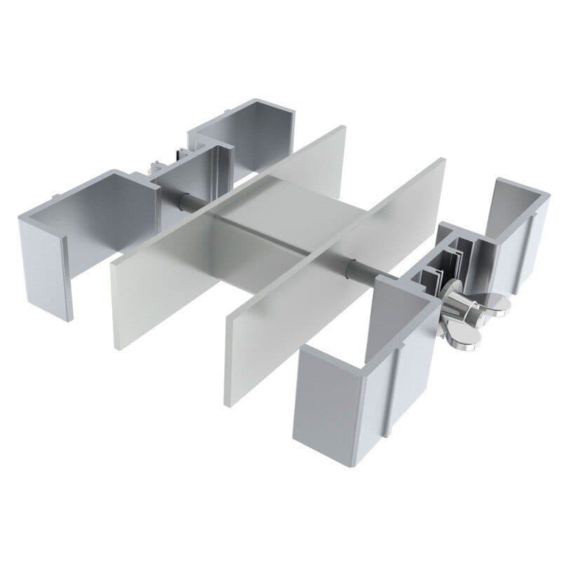 Morsetto per quattro gambe quadrate serie STAGE - CONTESTAGE HIT-H10382