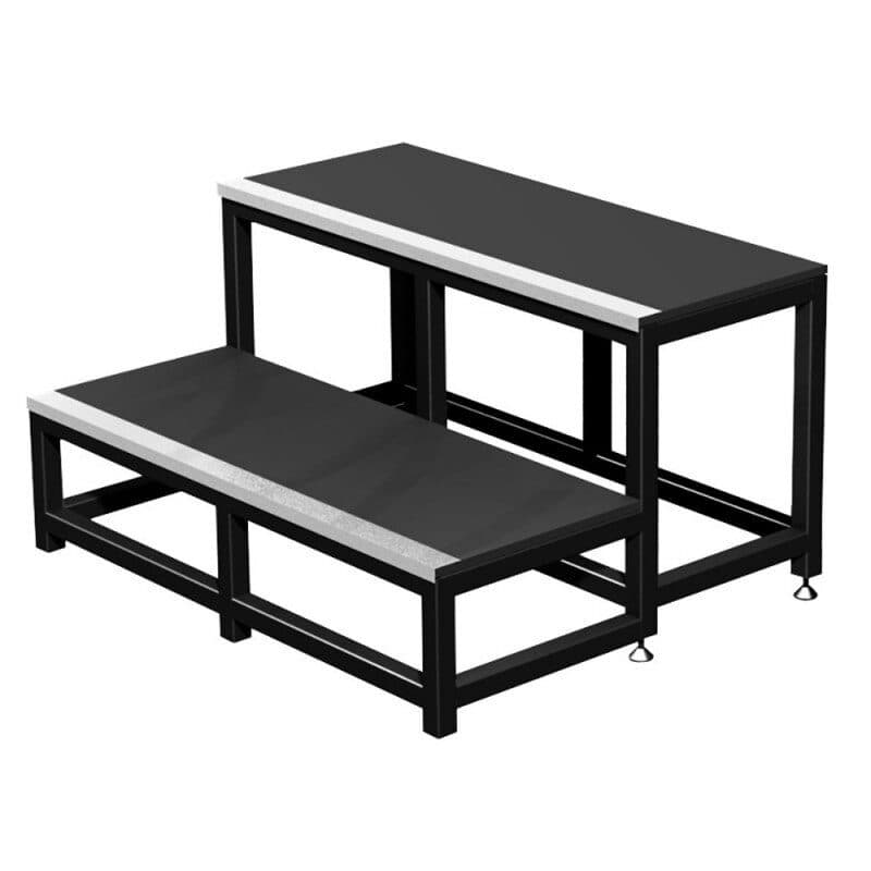 Scala modulare 2 gradini 20/40 cm - CONTESTAGE HIT-H10387