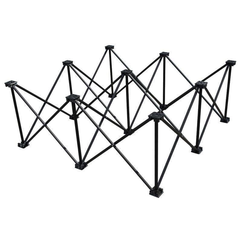 Riser 1x1m h60cm nero serie LIGHT - CONTESTAGE HIT-H10398