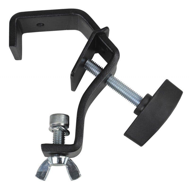 Hook clamp for flood light tube 30-50 mm black - CONTESTAGE HIT-H10415