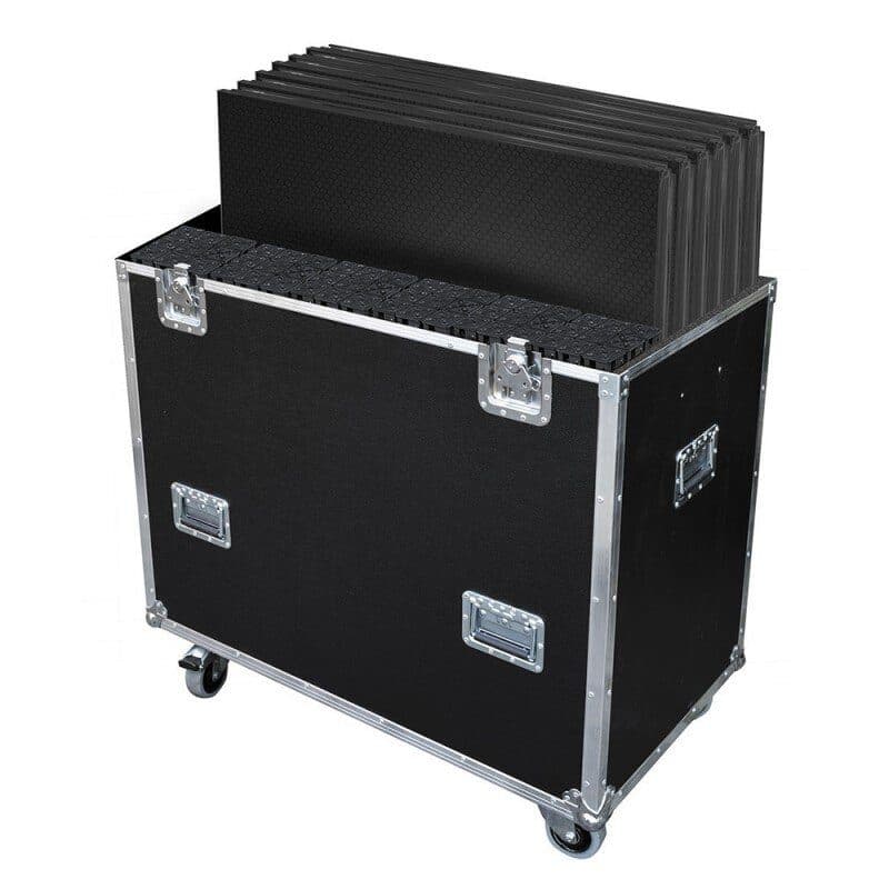 Flight case 6 PLTL-1x1 con ruote - CONTESTAGE HIT-H10430