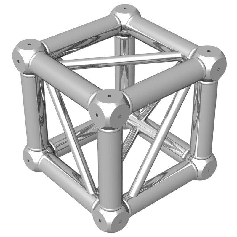 6-way cube coupler square truss 290mm 90° - Contestage HIT-H10433