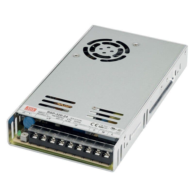 Power supply RSP-320-24, 24 VDC 320 W, 3 outputs, IP20 - CONTEST HIT-H10583