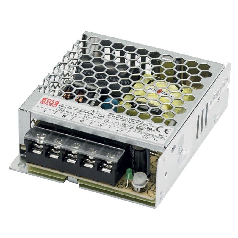 Alimentatore LRS-100-5, 5 VDC 100 W, 1 uscita, IP20 - CONTEST HIT-H10600