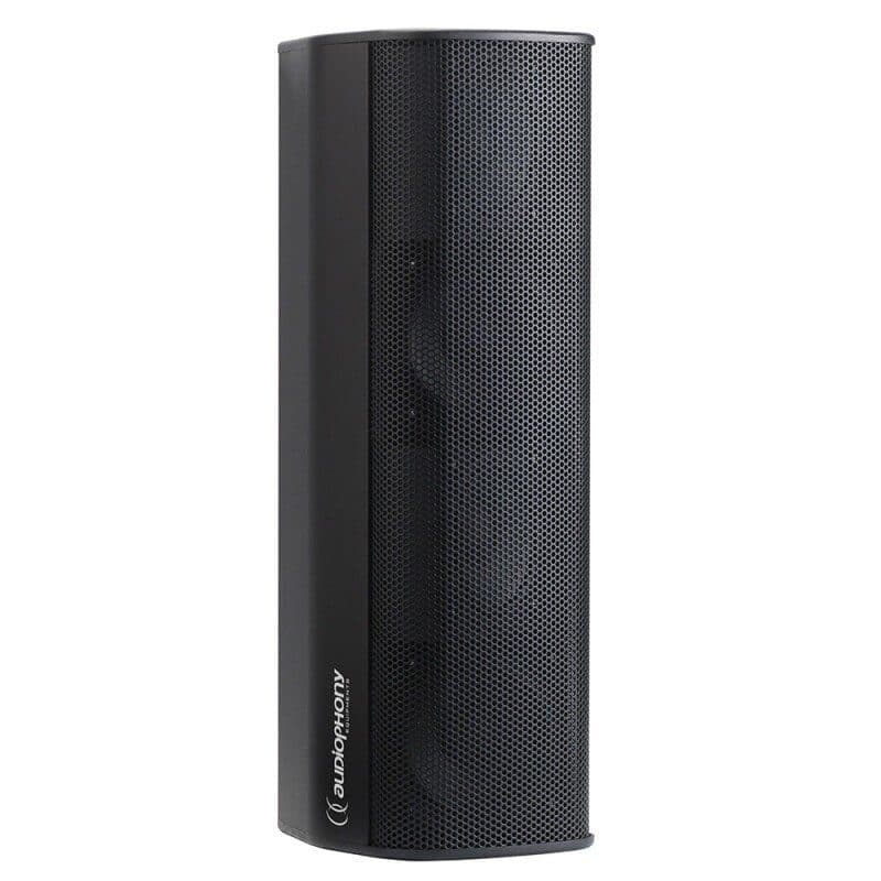 Diffusore a colonna installazione 4x3" 80W 8 ohm 114dB nero - AUDIOPHONY HIT-H10754