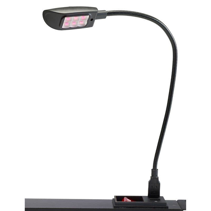 Luce multicolore collo di cigno 30 cm, 6 LED COB USB - AUDIOPHONY Snake16RGBUSB