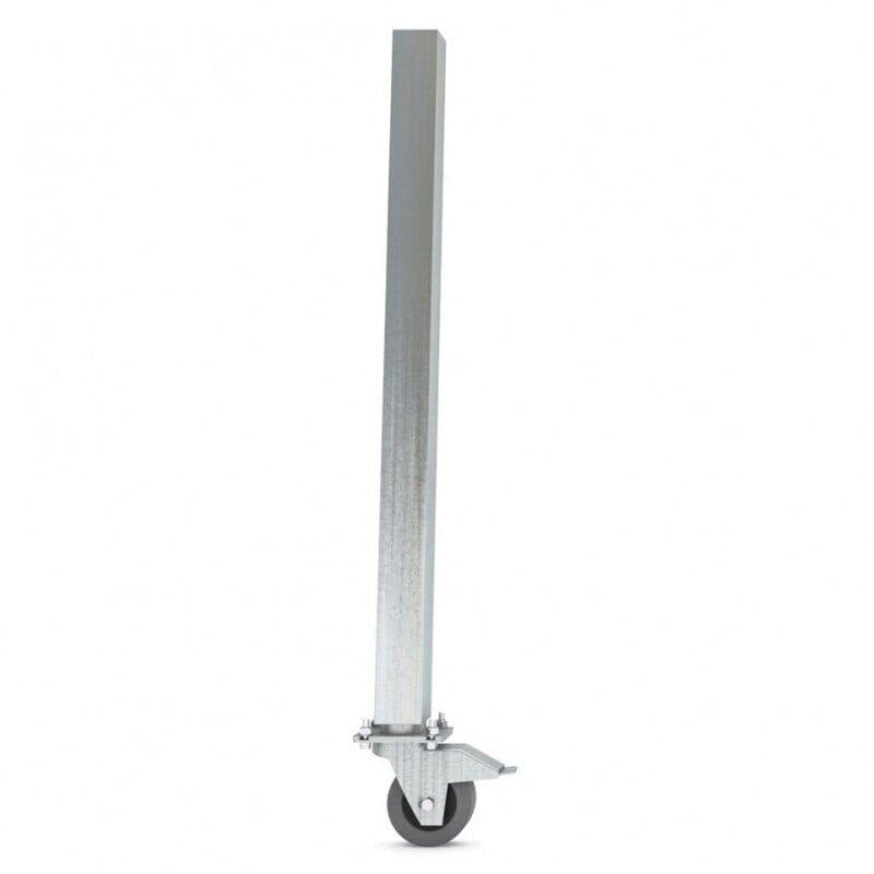 Gamba quadrata con ruota h100cm - CONTESTAGE HIT-H10862